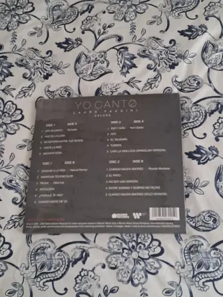 Vinilo Laura Pausini Yo Canto 2 Firmado