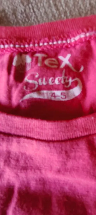 Conjunto niña falda y camiseta 4 años