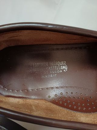 Mocasines castellano Lorenzo Márquez Marrón Hombre