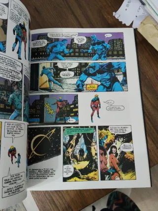 Comic la muerte del capitan Marvel