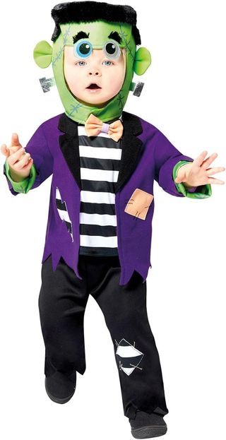 amscan - Disfraz de Frankie para bebés y niños peq