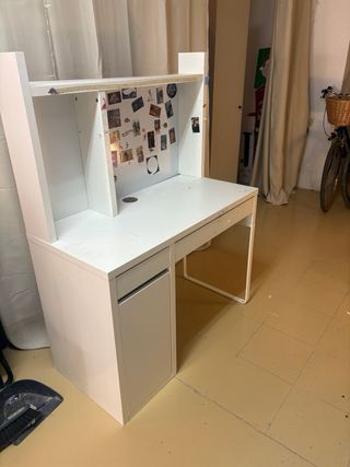 Pupitre infantil blanco IKEA