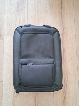 Mochila negra para portátil Antonio Miró