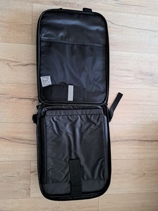 Mochila negra para portátil Antonio Miró