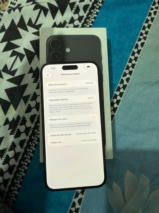 iPhone 16 Plus 128GB Negro Libre Nuevo