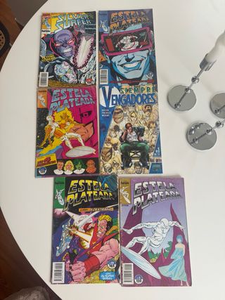 Lote cómics Marvel Forum: Estela Plateada + Silver