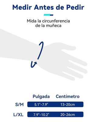 Muñequera ortopédica Fitomo con 3 fèrule per tendinite, tunnel carpale e artrite