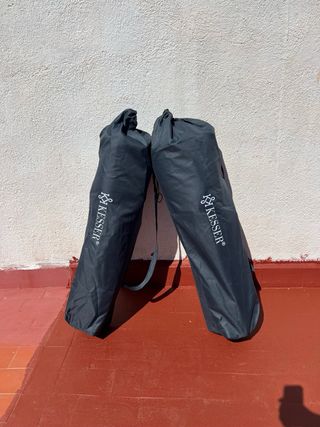 2 Sillas Camping Kesser Beige/Gris