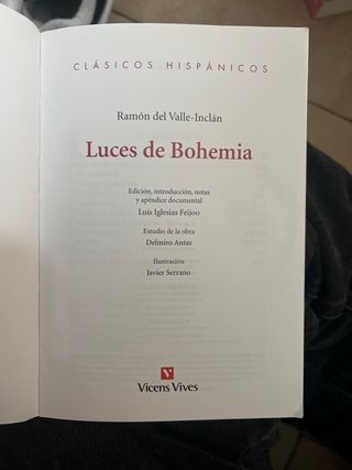 LUCES DE BOHEMIA (CLASICOS HISPANICOS)