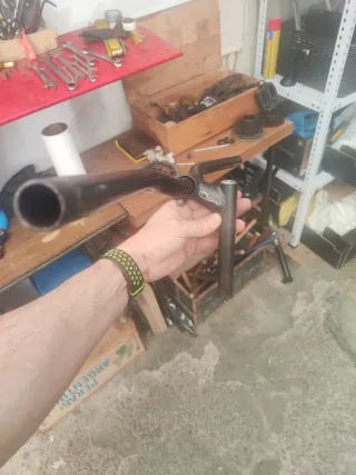 Manillar y potencia bicicleta 1 pulgada