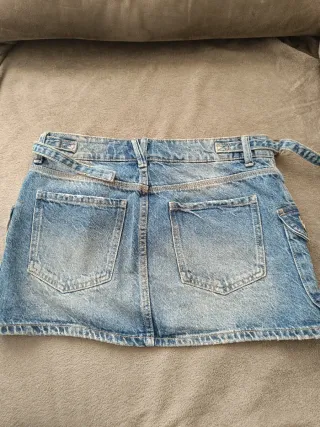 Falda vaquera corta