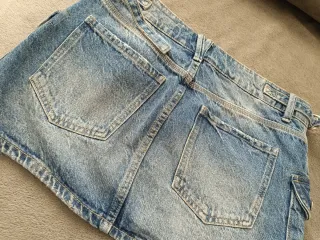Falda vaquera corta