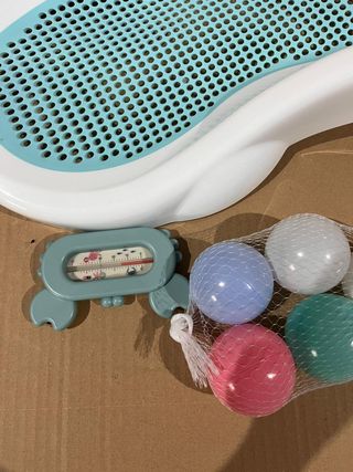 Bañera Plegable Bebé Con Asiento De Baño Antidesli