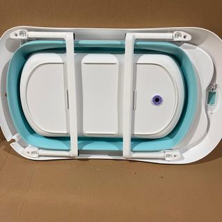 Bañera Plegable Bebé Con Asiento De Baño Antidesli