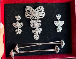 Completo abito da fallera + corpino e accessori