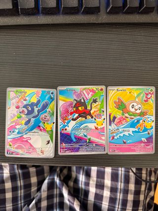 Cartas Pokémon Generación 7 del 30 Aniversario