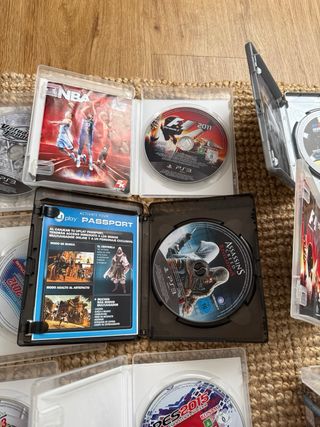 Lote 9 Juegos PS3: F1, PES, NBA, Gran Turismo
