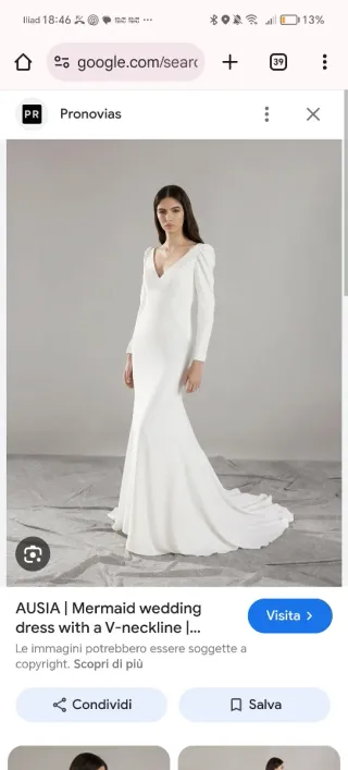 Abito da sposa bianco