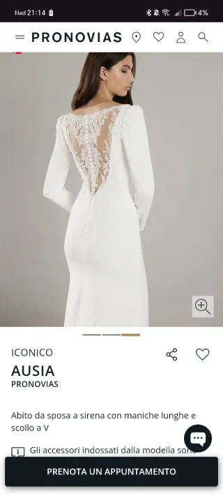 Abito da sposa bianco
