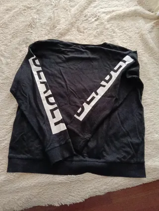 Sudadera H&M Negra Talla M