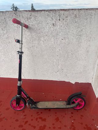 Patinete Oxelo rosa 2 ruedas