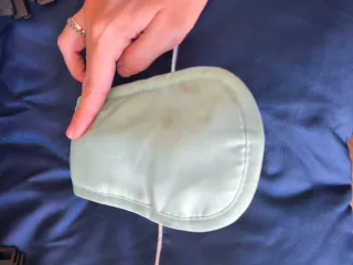 Carrito de bebé azul