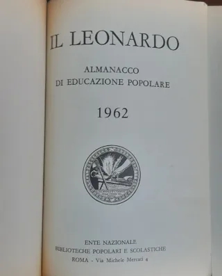 Il Leonardo. Almanacco di educazione popolare1960