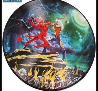 Iron Maiden The Number of the Beast LP Picture Dis