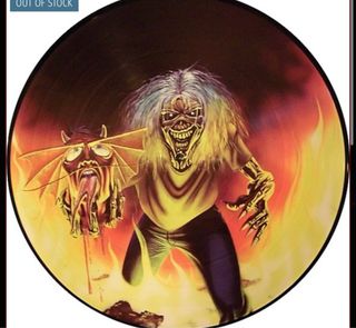 Iron Maiden The Number of the Beast LP Picture Dis