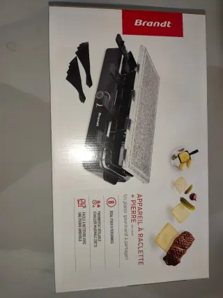 Raclette Brandt piedra RAC1400P