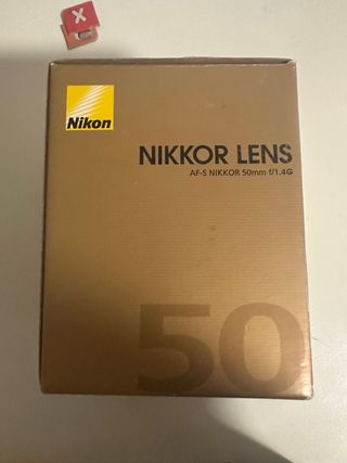 Objetivo Nikon AF-S NIKKOR 50mm f/1.4G