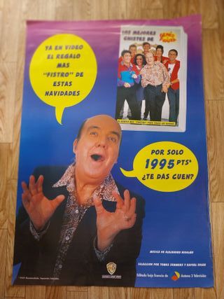 Póster Anuncio Chistes Fistro Chiquito