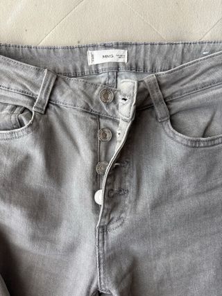 Jeans flare MangoTeen grises