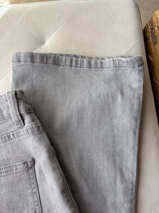 Jeans flare MangoTeen grises