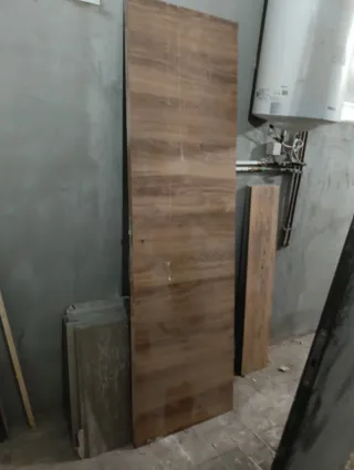 2 Hojas de Puerta Madera DIFERENTES