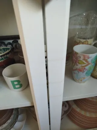 Vitrina Ikea Billy Madera y Cristal