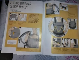 Mochila Portabebés Manduca Gris
