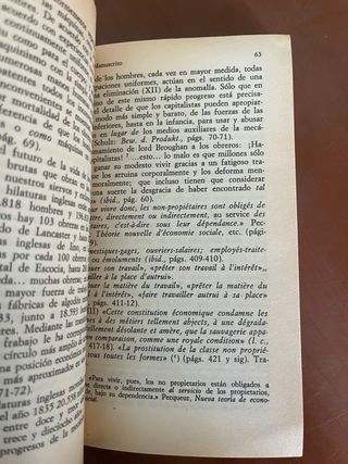 MANUSCRITOS ECONOMIA Y FILOSOFIA