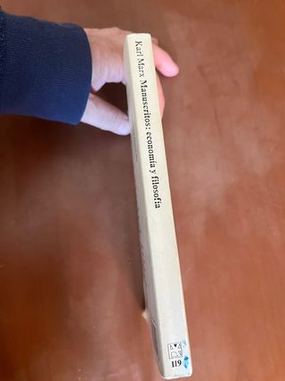 MANUSCRITOS ECONOMIA Y FILOSOFIA