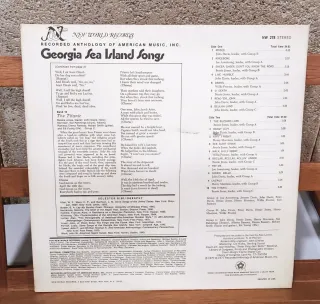 Vinilo Georgia Sea Island Songs