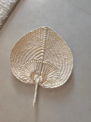 Pay-pay. Abanico de palma bodas