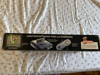 Super Nintendo SNES PAL ESP