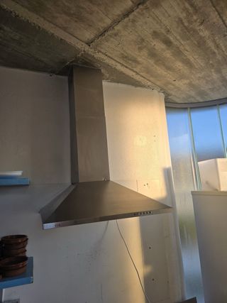 Campana extractora de cocina acero inoxidable