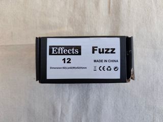Pedal de guitarra Fuzz (Effects 12) – Nuevo