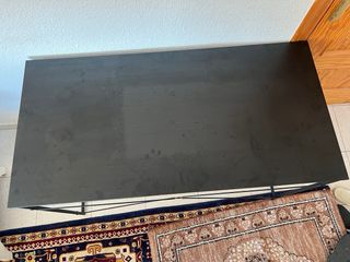 Mesa escritorio JYSK negra y madera