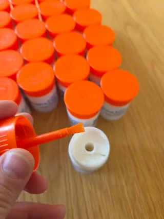 Lote 30 botes pegamento Cleopatra blanco