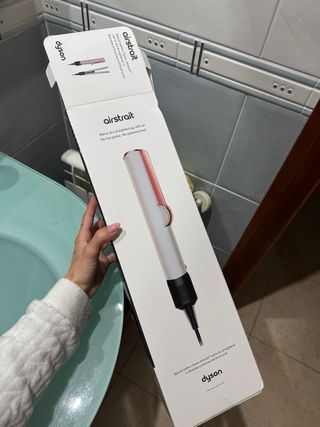 Piastra Dyson Airstrait Beige/Rosa