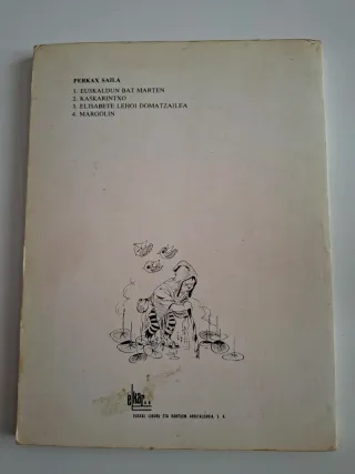 Libro antiguo euskera