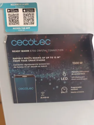Cecotec Ready Warm 6700 Crystal Connection