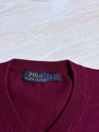 Maglione Polo Ralph Lauren donna rosso L